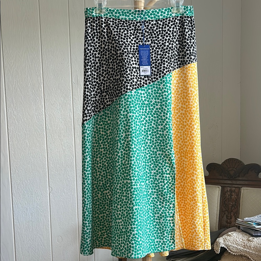 Colorful Women's Patchwork Skirt